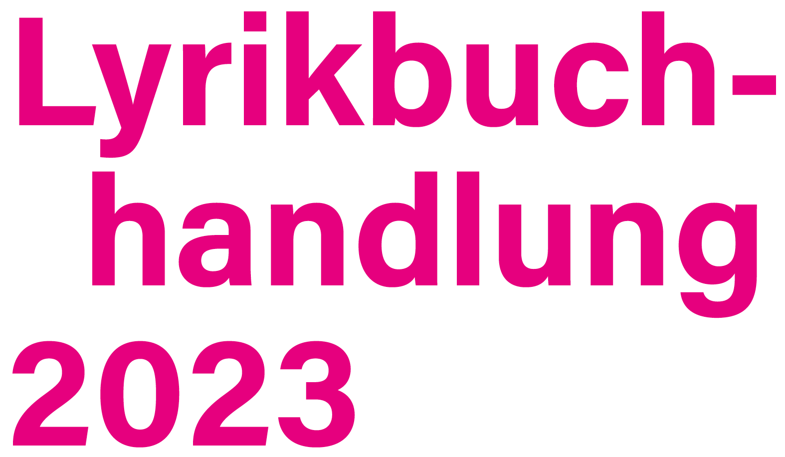 Lyrikbuchhandlung